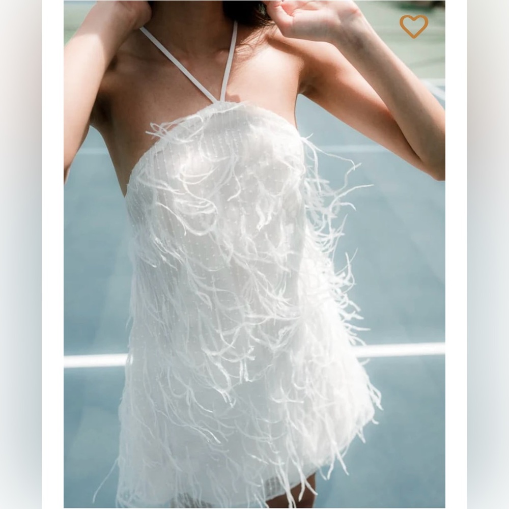 Elliatt Rehearsal Feather Dress